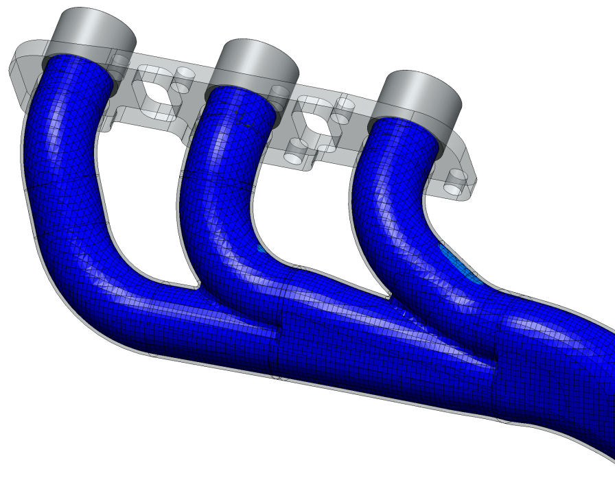 Figure 11: Stock Headers Mesh